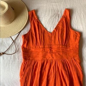 Edme & Esyllte Orange Dress